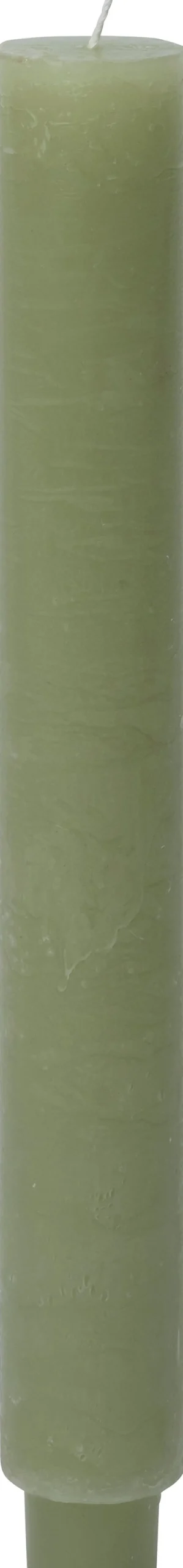 Intratuin Everydays by Stabkerze Rustic hellgrün 10 Std. D 3 H 25 cm| Stabkerzen