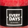 Intratuin Everydays by Stumpenkerze Rustic rot D 7 H 8 cm| Stumpenkerzen