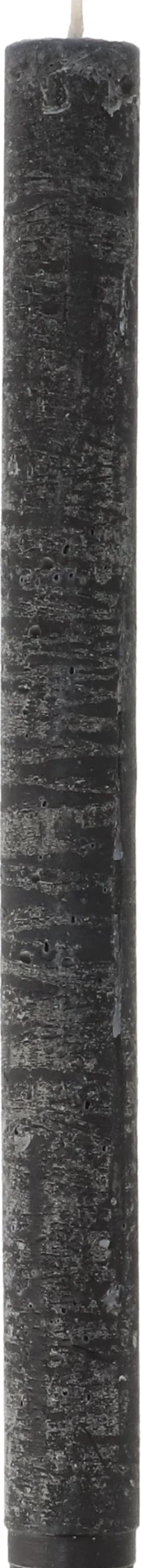 Intratuin Everydays by tafelkaars Rustic schwarz 10 Std. D 2 H 25 cm| Stabkerzen