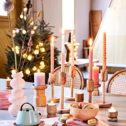 Intratuin Everydays by Teelichthalter Lissy naturell D 5,5 H 5 cm| Teelichthalter