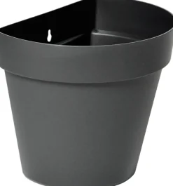Intratuin Everydays by Wand-Blumentopf Ad anthrazit 28 x 20 x 23,5 cm| Wand-Blumentöpfe|Blumentöpfe & Pflanzgefäße