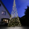 Intratuin Fairybell Fahnenmast-Beleuchtung H 600 cm mit 1200 LEDs bunt| Led Weihnachtsbäume (Außen)