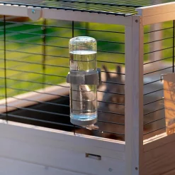 Intratuin Ferplast Kaninchenstall Arena 100 x 62,5 x 51 cm naturell / schwarz| Kaninchenställe & -Käfige