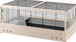 Intratuin Ferplast Kaninchenstall Arena 125 x 64,5 x 51 cm naturell| Kaninchenställe & -Käfige