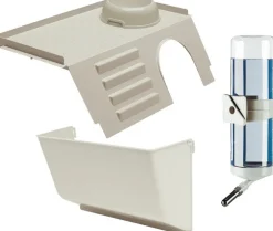 Intratuin Ferplast Kaninchenstall Arena 125 x 64,5 x 51 cm naturell| Kaninchenställe & -Käfige