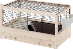 Intratuin Ferplast Meerschweinchenkäfig Arena 80 x 52 x 45 cm weiß| Meerschweinchen