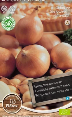 Intratuin Florex Bio Zwiebel (Allium 'Centurion') Samen 50 St.| Gemüsesamen|Saatgut