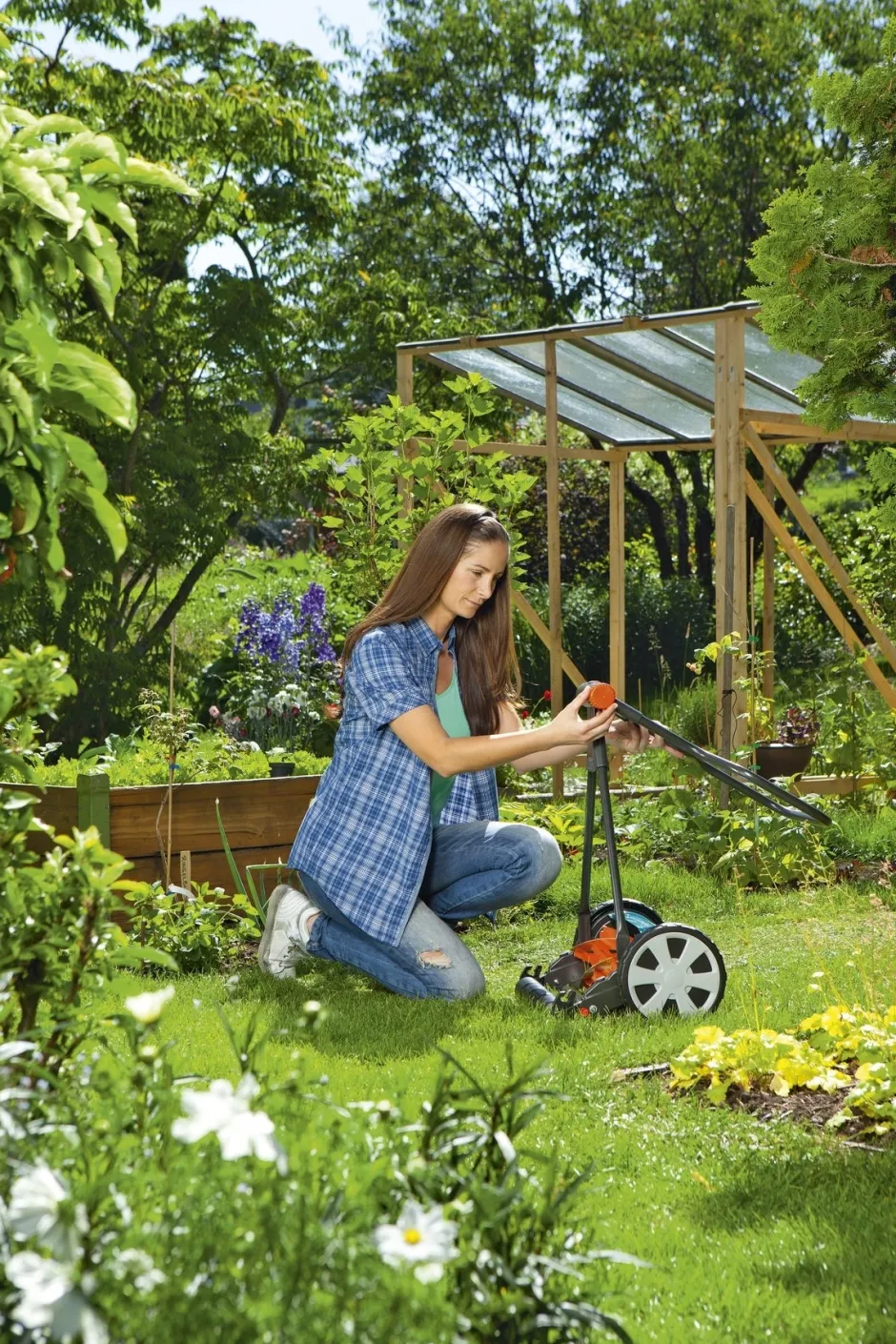 Intratuin Gardena Classic Spindelmäher 400| Spindelmäher