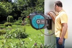 Intratuin Gardena Comfort Wand-Schlauchbox 35 m mit RollUp-Automatik| Gießen & Bewässerung|Gartenschläuche
