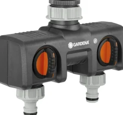 Intratuin Gardena 2-Wege-Verteiler für 26,5 mm (G 3/4") und 33,3 mm (G 1") Gewinde| Gießen & Bewässerung|Rasensprenger & Bewässerungssysteme