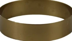 Intratuin Gina Da Pflanzenständer Eno gold D 12,5 cm H 3 cm| Blumenständer