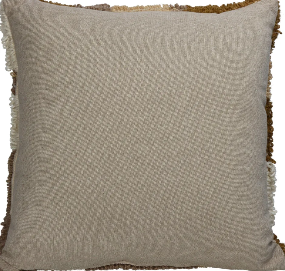 Intratuin HD Collection Dekokissen Jollie braun / grau 45 x 45 cm| Kissen|Dekokissen