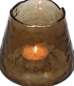 Intratuin HD Collection Teelichthalter braun D 11 H 9,5 cm| Teelichthalter