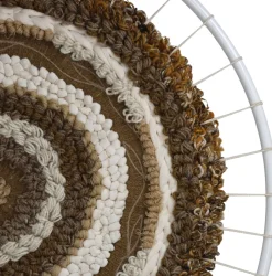 Intratuin HD Collection Wandhänger braun / weiß D 78 H 2 cm| Wandhänger