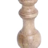 Intratuin House of Nature Kerzenständer Delger Holz D 12 H 30 cm| Kerzenständer