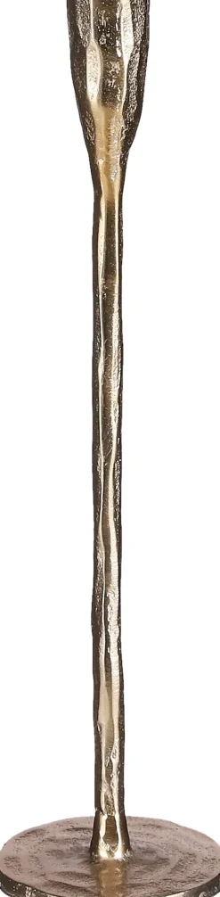 Intratuin House of Seasons Kerzenständer Stretto gold D 8 H 32 cm| Kerzenständer