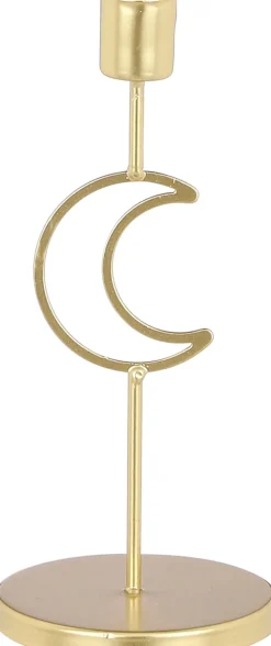 Intratuin House of Seasons Kerzenständer Halbmond gold 21 x 9 x 9 cm| Kerzenständer