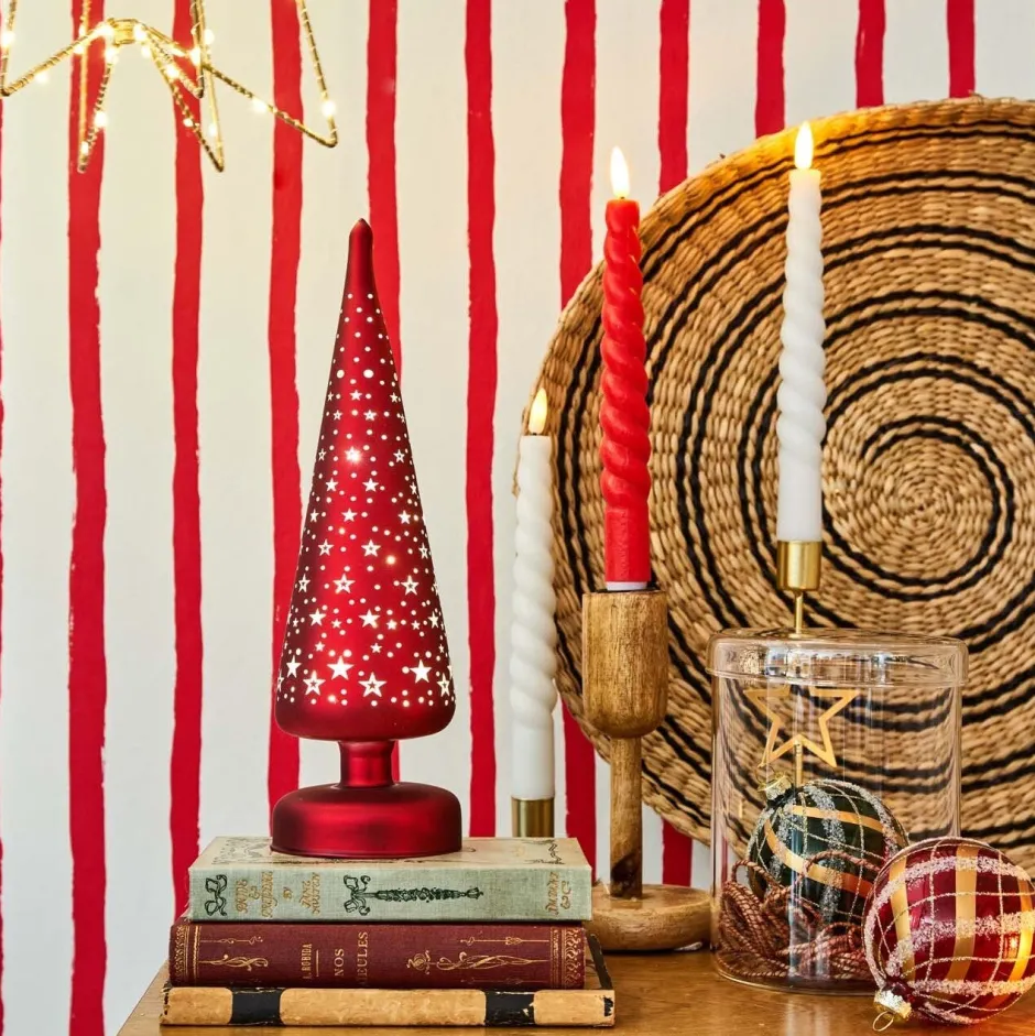 Intratuin House of Seasons Kerzenständer Stern gold 21 x 9 x 9 cm| Kerzenständer