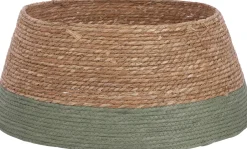 Intratuin House of Seasons Korb für Weihnachtsbaum grün / braun D 58 H 26 cm| Weihnachtsbaumdecken & -Körbe