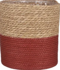 Intratuin House of Seasons Pflanzkorb Rachel rot D 21 cm H 21 cm| Pflanzkörbe|Pflanzkörbe