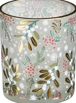 Intratuin House of Seasons Teelichthalter Storm silber D 7 H 8 cm| Teelichthalter