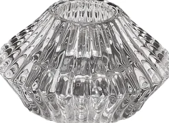 Intratuin House of Seasons Teelichthalter Eloise transparent D 7 H 4 cm| Teelichthalter