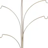 Intratuin House of Seasons Weihnachtsdeko Tischklemme gold 6 Haken 46 x 5 x 84 cm| Weihnachtskugelständer