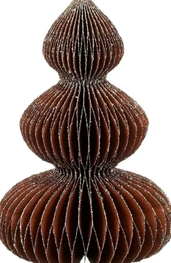 Intratuin House of Seasons Weihnachtsdeko Baum Rocco braun D 13 H 20 cm| Weihnachtsfiguren & -Objekte