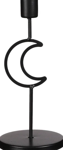 Intratuin House of Seasons Kerzenständer schwarz D 9 H 21 cm| Kerzenständer