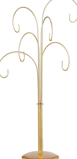 Intratuin House of Seasons Weihnachtskugel-Ständer Nori gold 30 x 30 x 60 cm| Weihnachtskugelständer