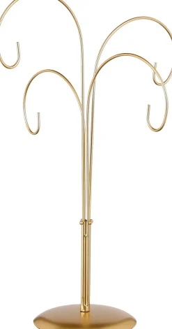 Intratuin House of Seasons Weihnachtskugel-Ständer Nori gold D 30 H 46 cm| Weihnachtskugelständer