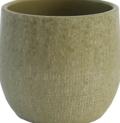 Intratuin HS Blumentopf Lugo grün D 35 H 32 cm| Blumentöpfe|Blumentöpfe & Pflanzgefäße