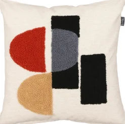 Intratuin In the Mood Collection Dekokissen Fien beige 45 x 45 x 10 cm| Kissen|Dekokissen