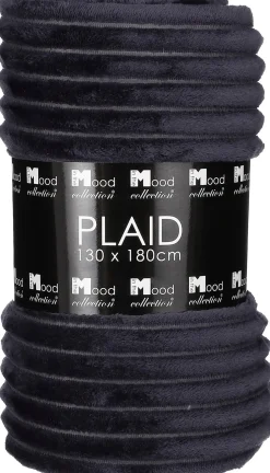 Intratuin In the Mood Collection Decke Lorens blau 180 x 130 cm| Decken & Plaids