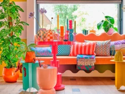 Intratuin In the Mood Dekokissen Clair rosa / orange 55 x 35 cm| Kissen|Dekokissen