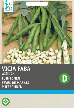 Intratuin Ackerbohne (Vicia faba 'Witkiem') Samen| Gemüsesamen|Saatgut