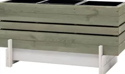 Intratuin Anzuchtkasten Dubba hoch grau/weiß 91 x 40 x 47 cm| Anzuchtkästen & Mini-Gewächshäuser