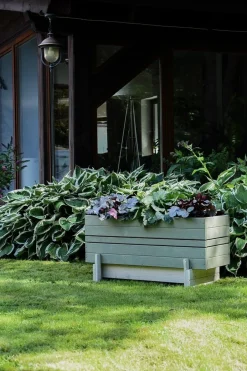 Intratuin Anzuchtkasten Dubba hoch grau/weiß 91 x 40 x 47 cm| Anzuchtkästen & Mini-Gewächshäuser