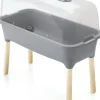Intratuin Anzuchtkasten hoch grau 77 x 38 x 79,5 cm| Anzuchtkästen & Mini-Gewächshäuser