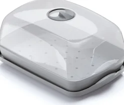 Intratuin Anzuchtkasten mit Deckel grau 39,1 x 25,7 x 18,5 cm| Anzuchtkästen & Mini-Gewächshäuser