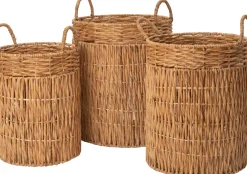 Intratuin Aufbewahrungskorb Lott natur D 38 H 60 cm| Aufbewahrung