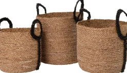 Intratuin Aufbewahrungskorb Lissy natur D 40 H 38 cm| Aufbewahrung