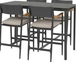 Intratuin Barhocker Suze anthrazit| Gartenstühle