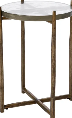 Intratuin Beistelltisch Ebe brons D 34 H 45 cm| Beistelltische|Beistelltische