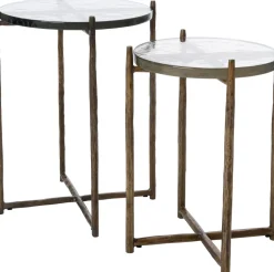 Intratuin Beistelltisch Ebe brons D 34 H 45 cm| Beistelltische|Beistelltische