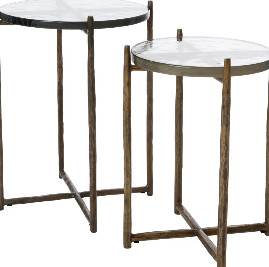 Intratuin Beistelltisch Ebe brons D 34 H 45 cm| Beistelltische|Beistelltische