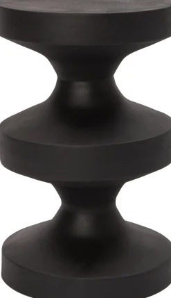 Intratuin Beistelltisch Linde schwarz D 32 H 50 cm| Beistelltische|Beistelltische