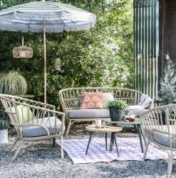 Intratuin Beistelltisch Latte grün D 70 H 40 cm| Beistelltische|Beistelltische