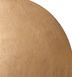 Intratuin Beistelltisch Shinchu gold / schwarz D 40 H 40 cm| Beistelltische|Beistelltische