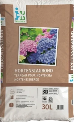 Intratuin Bio Hortensienerde RHP 30 l| Pflanzerde & Substrat|Gartenerde